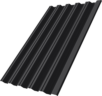 Профнастил НС35R Grand Line 0,45 Drap СТ RAL 9005 черный