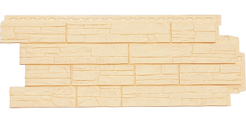 Фасадная панель Grand Line Сланец Classic бежевый