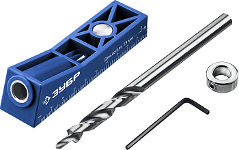 Кондуктор Мини для глухих отверстий ЗУБР 1 отверстие 30092