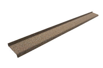 Планка цокольная ТЕХНОНИКОЛЬ Hauberk коричнево-бежевый
