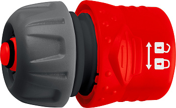 GRINDA GF-12, 1/2″, с автостопом, с запирающим механизмом, для шланга, быстросъемный соединитель (8-