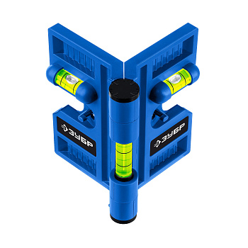 ЗУБР ПРОФЕССИОНАЛ-3D угловой магнитный уровень (34553)