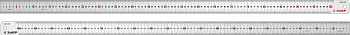 Про-100 Усиленная нержавеющая линейка 1,0 м ЗУБР 34280-100