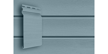 Сайдинг Natural-брус Grand Line Color Plus голубой (3,0м)