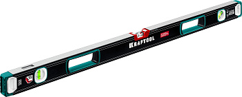 Сверхпрочный уровень KRAFTOOL A-RATE Control с зеркальным глазком, 1000 мм 34986-100