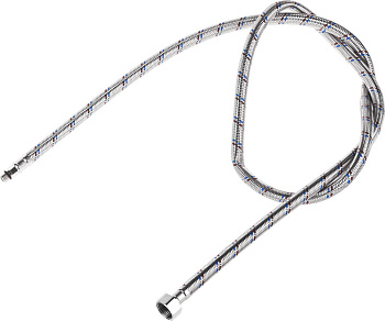 STAYER 1/2″, 1.5 м, гайка-штуцер, гибкая подводка с укороченным штуцером для смесителей, Professiona