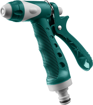 RACO 506C, плавная регулировка, курок сзади, пластиковый с TPR, поливочный пистолет (4255-55/506C-30