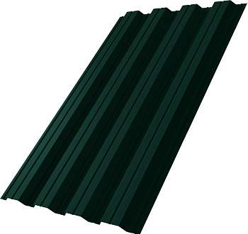 Профнастил НС44A Grand Line 0,45 Drap ТХ RAL 6005 зеленый мох