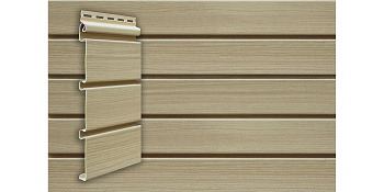 Сайдинг Архитектурный планкен Grand Line Tundra ясень (3,0м)