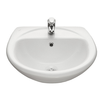 Умывальник Santeri Соната 54 белый (с переливом, без пьедестала)