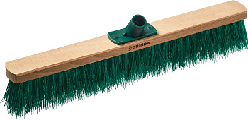 GRINDA EURO буковая колодка 50 см с пластиковым резьбовым держат. для черенка, d 22 мм, щетина 60мм,