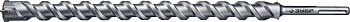 ЗУБР 38 x 610/720 мм, SDS-max бур, Профессионал (29350-610-38)