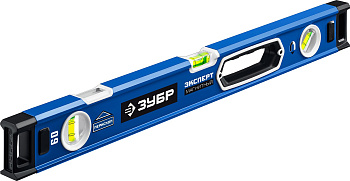 Магнитный уровень ЗУБР Эксперт-М с зеркальным глазком, 600 мм 34572-060