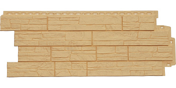 Фасадная панель Grand Line Сланец Classic песочный