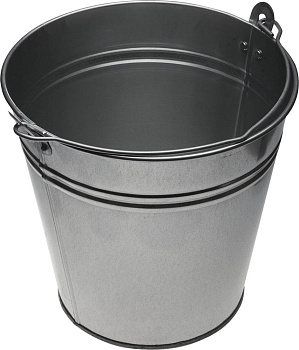 Оцинкованное ведро для непищевых продуктов Без бренда 9 л 39300-09