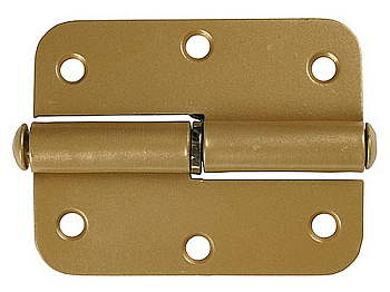 ПН-85, 85 x 41 х 2.5 мм, левая, цвет белый, карточная петля (37641-85L)