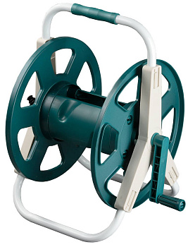 RACO для шлангов 60 м х 1/2″, на подставке, стальные опоры, пластиковый барабан, катушка для шлангов