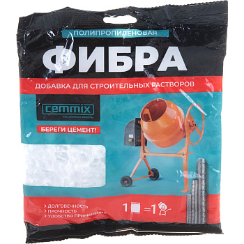 Полипропиленовое армирующее фиброволокно Cemmix Cemfibra 150 г 206777
