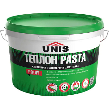 Полимерная шпатлевка UNIS Pasta ТЕПЛОН готовая, 5 кг 4607005184887