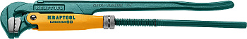 KRAFTOOL PANZER-90, №2, 1.5″, 440 мм, трубный ключ с прямыми губками (2734-15_z02)