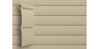 Сайдинг Блок-хаус Grand Line Standart бежевый (3,0м)