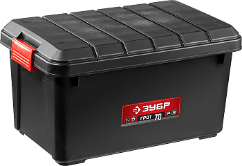 Пластиковый универсальный ящик-контейнер Зубр ГРОТ-70 38184-24_z01