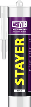 Акриловый герметик STAYER белый 260 мл 41211-0_z01