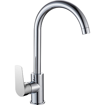 Смеситель для кухни Gota Rocio Galicia с высоким изливом d35 1/10 033310-GOTA