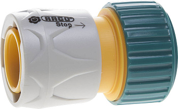 RACO ORIGINAL, 3/4″, с автостопом, для шланга, из ABS пластика, быстросъемный соединитель (4250-5520