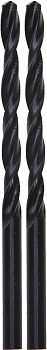 URAGAN 1.9 х 46 мм, 2 шт, HSS, цилиндрический хвостовик, сверло по металлу (901-11431-046-1.9-K2)