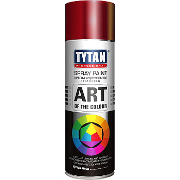 Аэрозольная краска TYTAN PROFESSIONAL ART OF THE COLOUR RAL3005, красное вино 400мл 54031