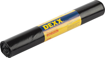 Мешки для мусора черные (10 шт; 120 л) DEXX 39151-120