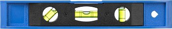 Пластмассовый уровень МИНИ с магнитом 230мм СИБИН 3453