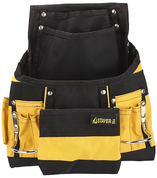 Сумка поясная 10 карманов для ручного инструмента Stayer 38605