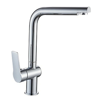 Смеситель для кухни Gota Rocio Elche с высоким изливом, крепление гайка d35 1/10 023310-GOTA