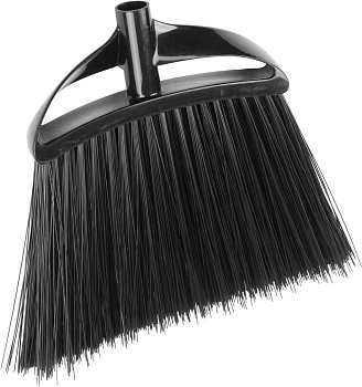 GRINDA пластиковая с колодкой 24см, резьбовой держатель для черенка d 22 мм, щетина 184мм, без черен