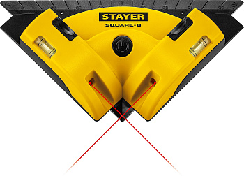 Лазерный угольник для кафеля STAYER SQUARE-8 34928