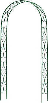 GRINDA АР ДЕКО, 240 х 120 х 36 см, разборная, стальная, декоративная арка (422251)